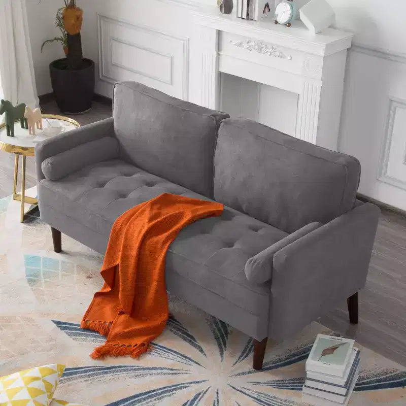 Divanetto 65", Beige / Grigio / Grigio Chiaro / Bianco, 2 posti