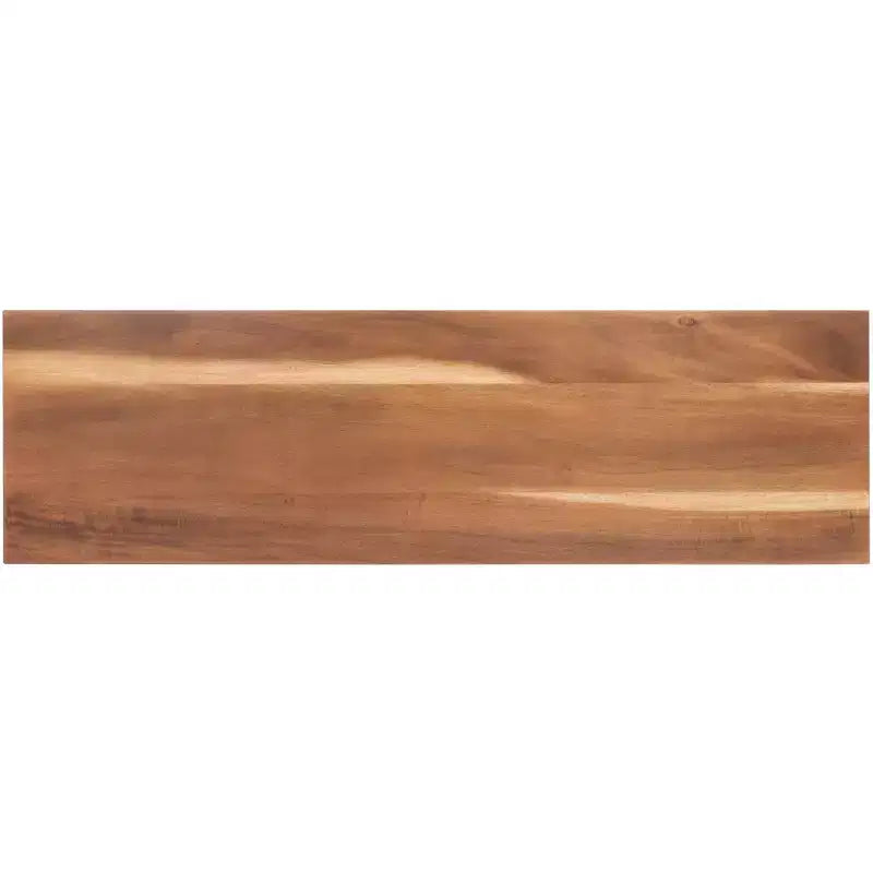 Mobile porta TV aperto – Nero/Acacia Naturale, 2 colori, Adatto per TV fino a 50"