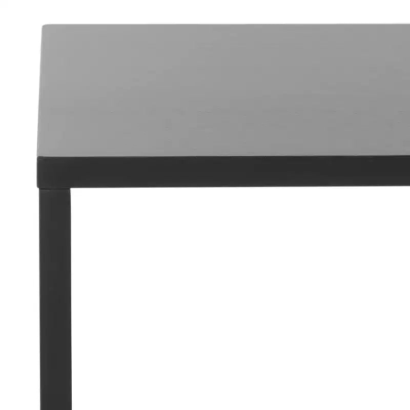 Mobile porta TV aperto – Nero/Acacia Naturale, 2 colori, Adatto per TV fino a 50"