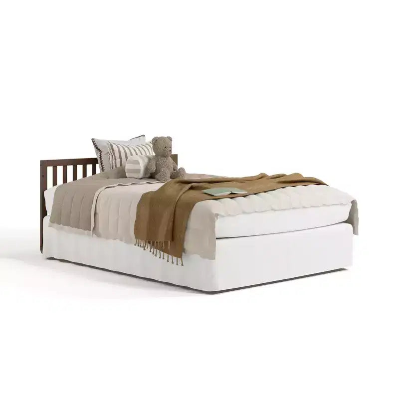 Driftwood / Frosted Oat / Hazelnut 5-in-1 Convertible Crib with Toddler Guardrail – 1 Child