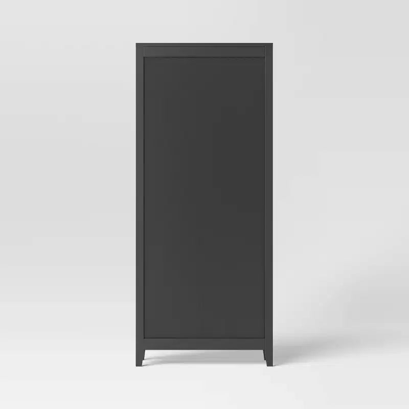 Libreria a 5 ripiani da 72" – Bianca / Nera / Marrone Espresso / Rustica / Marrone Noce | Ripiani aperti | Montaggio da 1 persona