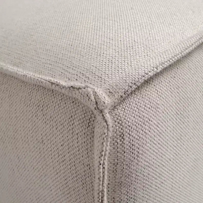 Pouf modulare singolo crema/grigio scuro/grigio